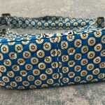Vera Bradley  Riviera Blue Adjustable Strap On The Go Crossbody Purse Bag Photo 4