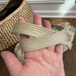 Vintage 90s Southwestern Pattern Canvas Satchel Clamshell Small Tote Mauve Teal Pink Photo 5