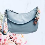 Kate Spade π Vivian Mulberry Street Hobo Shoulder Crossbody Bag Dusty Blue Photo 2