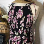 Free People Onyx Garden Party Floral Maxi Dress Photo 1