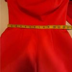 C/MEO COLLECTIVE  Orange Off-Shoulder Romper. #159 Photo 12