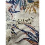 Free People  Bell Flower Ivory Blue Lace Double V Boho Lightweight Tunic Tank XS Photo 3
