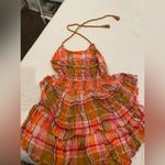 Aerie  Plaid Ruffle Mini Dress Photo 4
