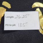 Disney Aladdin Broadway Black Short Sleeve T-Shirt with Metallic Gold Size Small Photo 6