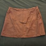 She & Sky  Leather Skirt Photo 1