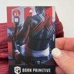 Born Primitive Womens Rest Day Athleisure Jogger Mardon Burgundy Red Size XL NEW Photo 5