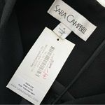 NWT, Sara Campbell Crepe Shift Dress Asymmetrical Ruffle Detail, Sz 4 Photo 12