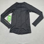 Skechers NWT  Go Golf Shirt Womens XS Black Layer Top Stripe Long Sleeve UPF 25 Photo 1