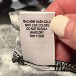 Zenana Outfitters Womens Size Medium Black Grey Gray Leopard Cheetah Animal Print Top Shirt Photo 3