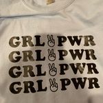 Gildan  Light Blue GRL PWR Sweatshirt Photo 2