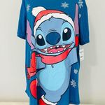 Disney NEW Stitch Blue Christmas T-shirt size 3XL Photo 1