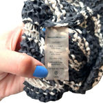 T by Alexander Wang Sweater Knit Top Cropped Striped Crewneck Gray Size Medium Gray Photo 9