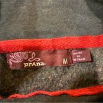 prAna Mattea Funnel Neck Chevron Wool Blend Sweater Women’s Medium Plum Purple Photo 4