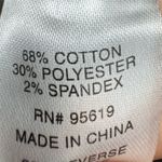 John Paul Richard Women's Black Velour Pants Large Wide Leg Side Button Detail Photo 3