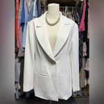 Good American  Fit And Flatter Blazer Classic Ivory Photo 3