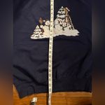 Kitsch Snowman & Bear Sweatshirt, Navy Blue, Size Large Blue Photo 5