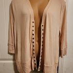 Zenana Outfitters New  Women's Cream Button-Down Sweater Sz 2x Photo 6