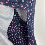 Stitch Fix NWT 41 Hawthorn Brigitte Knit Dress Ditsy Floral Navy Size Medium M Photo 3