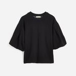 Madewell  Puff-Sleeve Sweatshirt Tee Size XS Photo 2