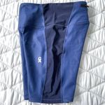 Good American BLUE SHINNY BIKER SHORTS XS Photo 3