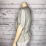 Disney  Princess NWT 3X Green Gingham - Rose Embroidered Elastic Drop Waist Top Photo 3