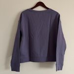 Pact NWT  Purple Organic Cotton Moonlight Crewneck Large Photo 4