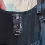 Corset Story Underbust Latex Corset Adjustable Black Size 28 Waist Cincher Photo 2