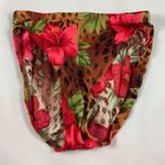 st. john's bay MD Hibiscus red high waist Tankini Photo 3