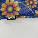 Minga London Sheer Blue Purple Sunflower Floral Long Photo 4