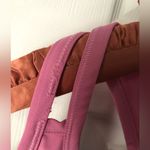 Nike swoosh logo colorblock Woman’s sports bra tank top dri-fit size L no pads Photo 9