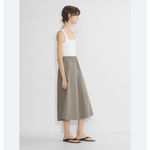 Aritzia  Babaton Women's Dress Revive Dress Fit-And-Flare Cotton Midi Dress XS Photo 1