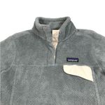 Patagonia  Re-Tool Snap-T Fleece Pullover Women M Gray Outdoor Travel Cottage EUC Photo 6