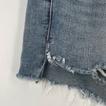 Free People  Women's Blue Keep It Simple Button Down Linen Blend Shirt Size‎ S Photo 2