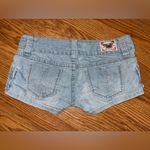 Ymi Vintage  low rise light wash denim shorts Photo 2