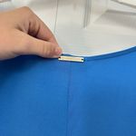 Michael Kors Womens XL Side Tie Batwing Sleeve Swim Cover Up Blue Summer Beach Photo 5