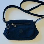 Kipling  Sabian Mini Crossbody Bag Blue Bleu 2 Nylon Adjustable Strap Purse Photo 9