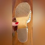 Kork’s Off White Dawson Wedge Sandals Size 9 New Without Box Photo 4