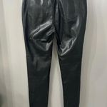 Pistola  Faux Leather Pants Aline High Rise Skinny in Onyx Size 25 Photo 3