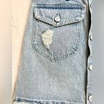 Tularosa Madelyn denim mini skirt Miami color size 27 / US 4 Photo 1