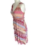 New York & Co. Stretch Sleeveless Layered Tiered Dress Photo 2