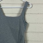 Free People  Intimately Gray Square Neck Tank size S Photo 7