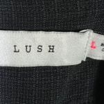 Lush Clothing Lush Scoop Neck Wide Leg Jumpsuit Womens L Black Minimalist Chic Evening Modern Photo 4