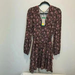 Boden Tiered Mini Jersey Dress size us 6P Pink Photo 4