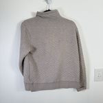 Patagonia  Organic Cotton Quilt Snap-T Pullover Beige Gorpcore FLAW Womens Medium Photo 9