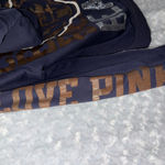 PINK - Victoria's Secret Bears Navy Blue Zip-Up Hoodie Photo 6