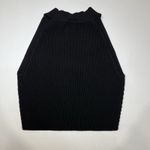 Aritzia  Babaton Sculpt Knit Mockneck Ribbed Black Tank Top Women’s Size Small Photo 2
