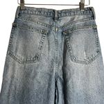 We Wore What Dani Modern Boyfriend Denim Blue Jeans Size 27 Photo 8