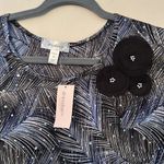 Dress Barn NWT Size 3X Women’s Short Sleeved Blouse Photo 2