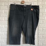 Lane Bryant  flex magic waist high-rise jogging crop distress washed women’s plus Photo 0