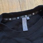 Sweaty Betty Women’s  Black Crewneck Sweater Large Photo 3